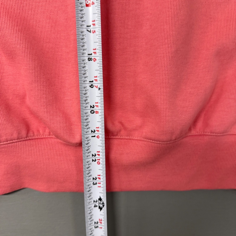 Vintage Greenbrier Sweatshirt Pink Crewneck Plaid Trim Souvenir Golf Large - Picture 6 of 6